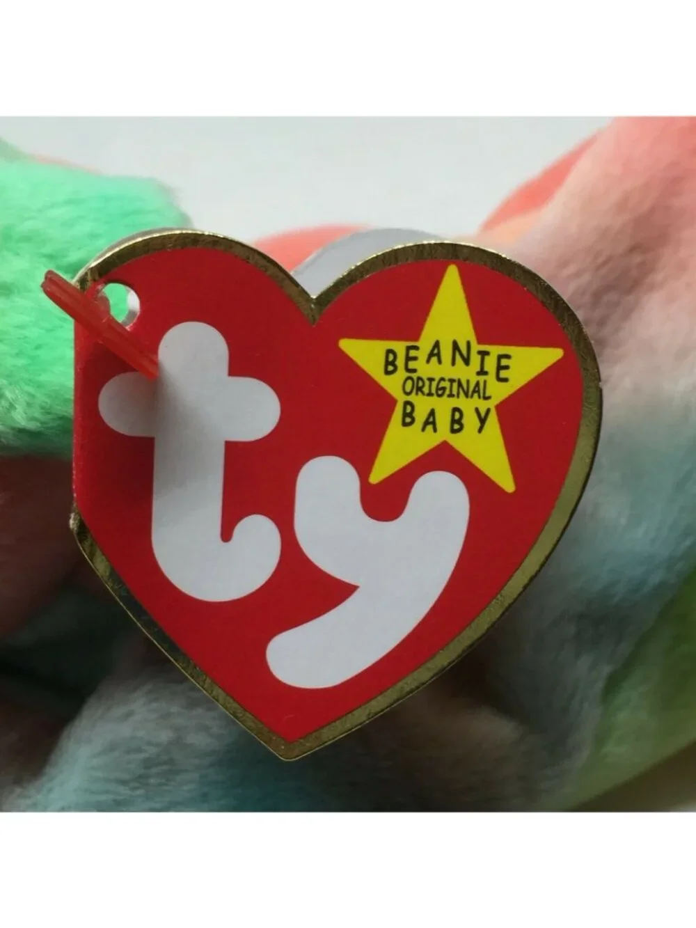 Ty Beanie Baby Sammy Bear Plush Stuffed Animal Retired W Tag June 23 1998